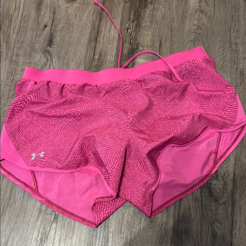 Under Armour Women's Vibrant Pink Athletic Shorts